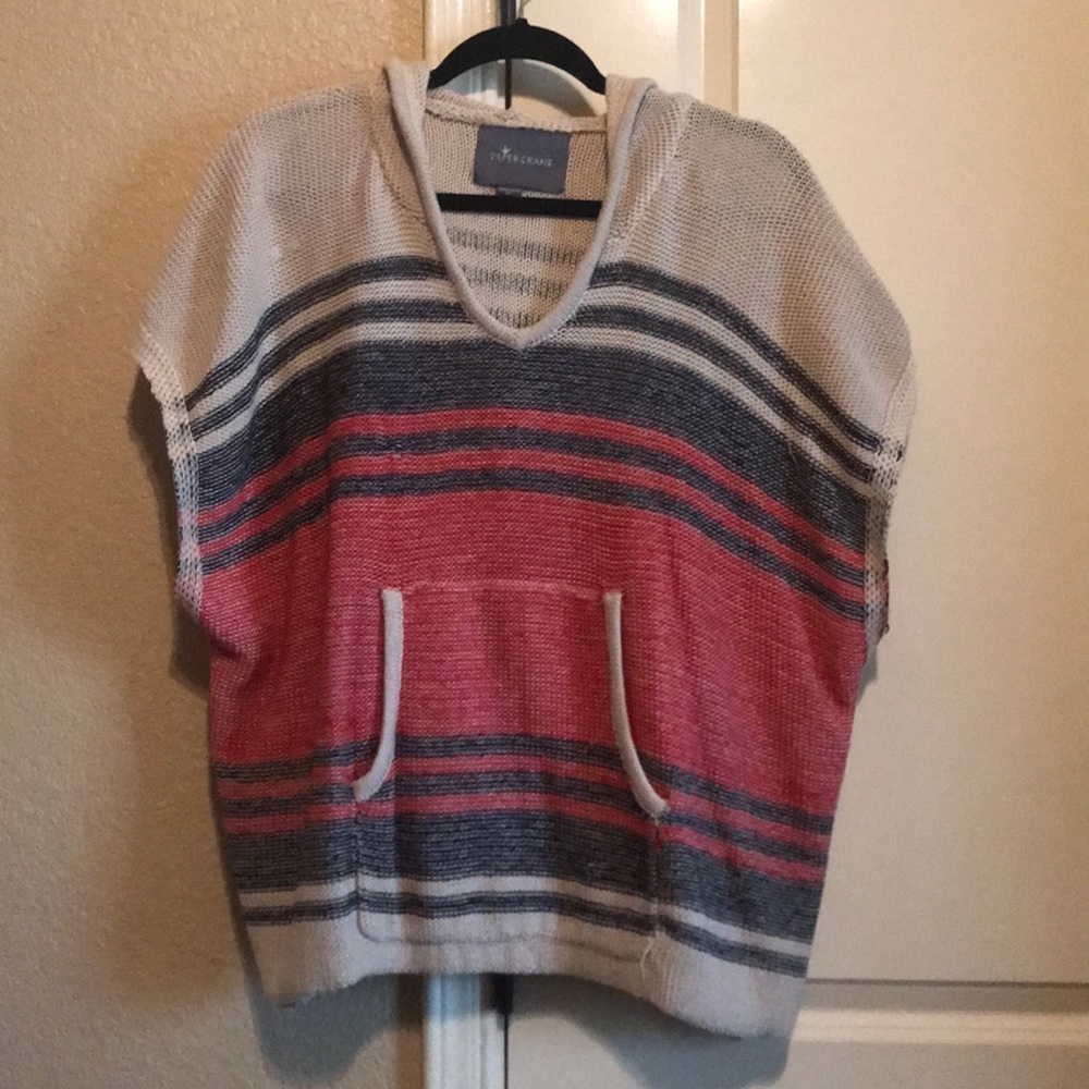 Poncho hoodie